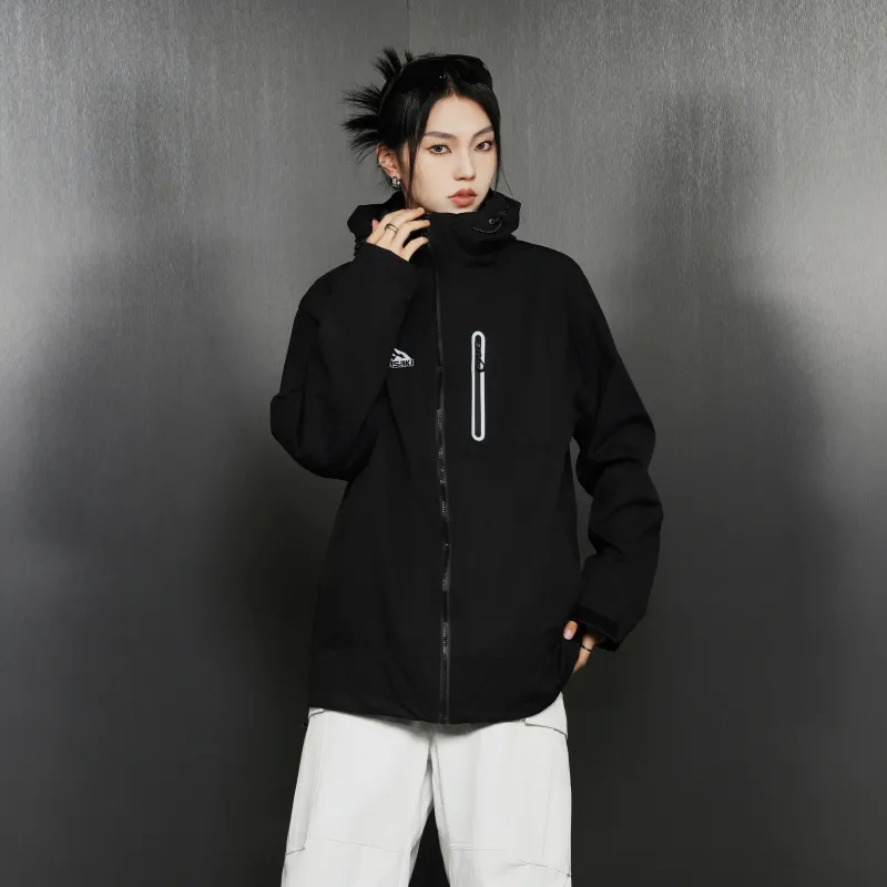 Kawasaki Outdoor Hiking Water Resistant Windproof UV Protection Windbreaker Jacket Unisex-4