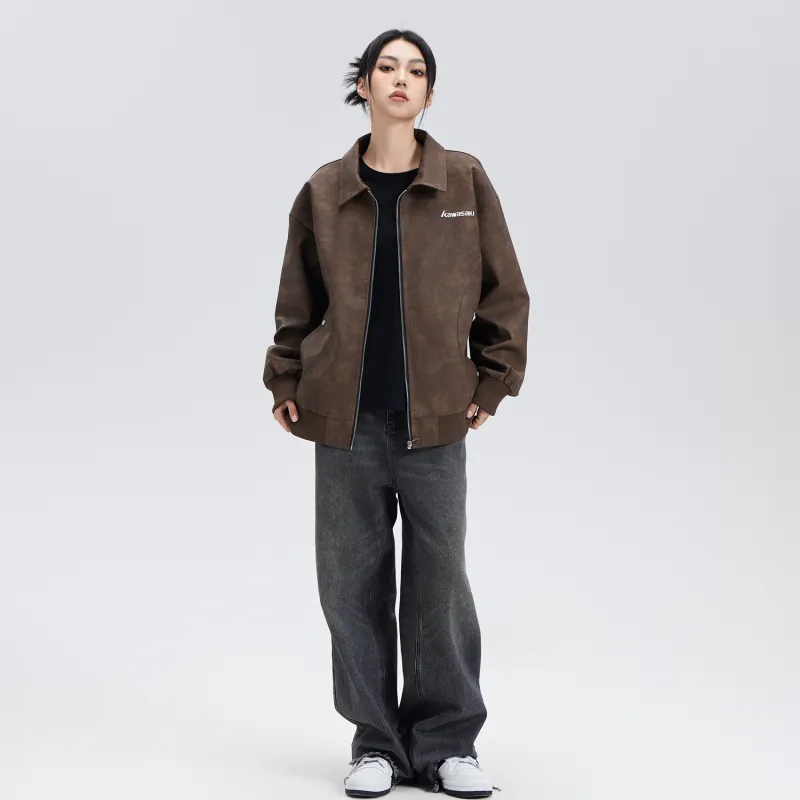 Kawasaki Leather Jackets Unisex-17