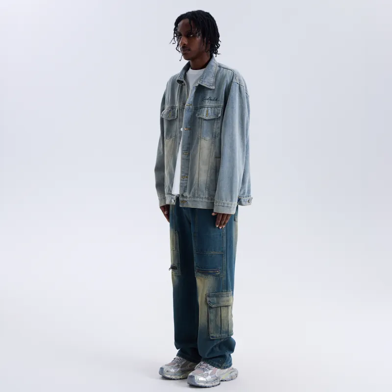 Kawasaki Denim Jackets Unisex-16