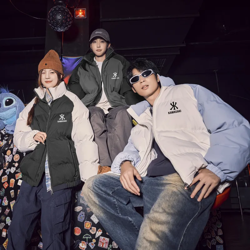 Kawasaki Puffer Jackets Unisex-17
