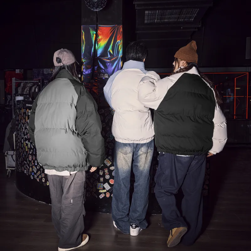 Kawasaki Puffer Jackets Unisex-12