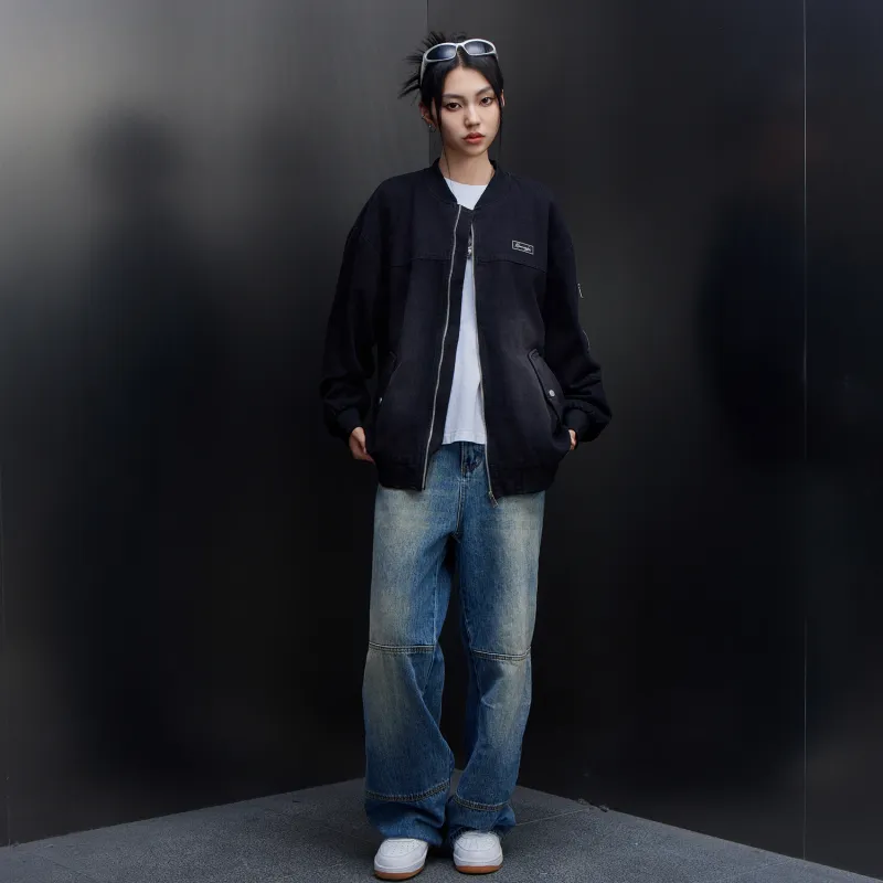 Kawasaki Baseball Jacket Coat Unisex-5
