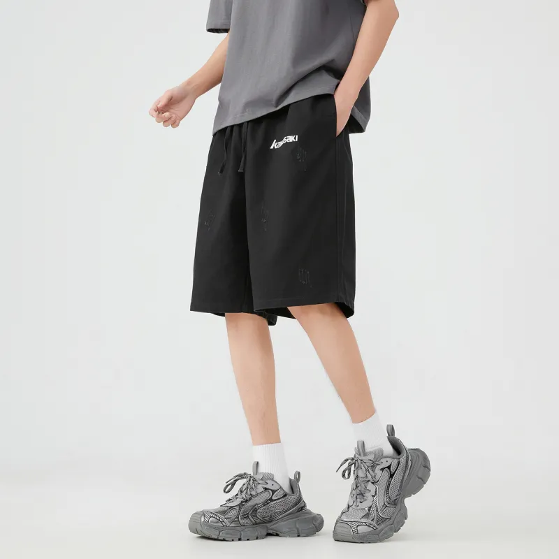 Kawasaki Denim Shorts Unisex-26