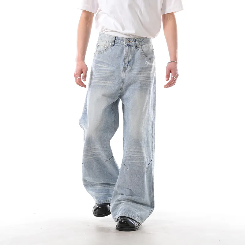 Kawasaki Jeans Unisex Light Blue-6