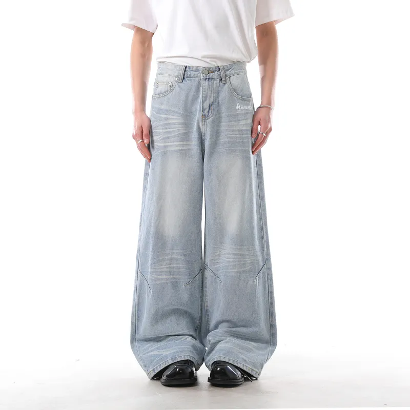 Kawasaki Jeans Unisex Light Blue-2