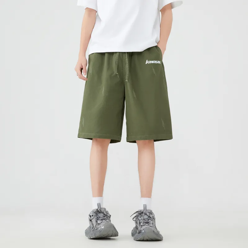 Kawasaki Denim Shorts Unisex-9