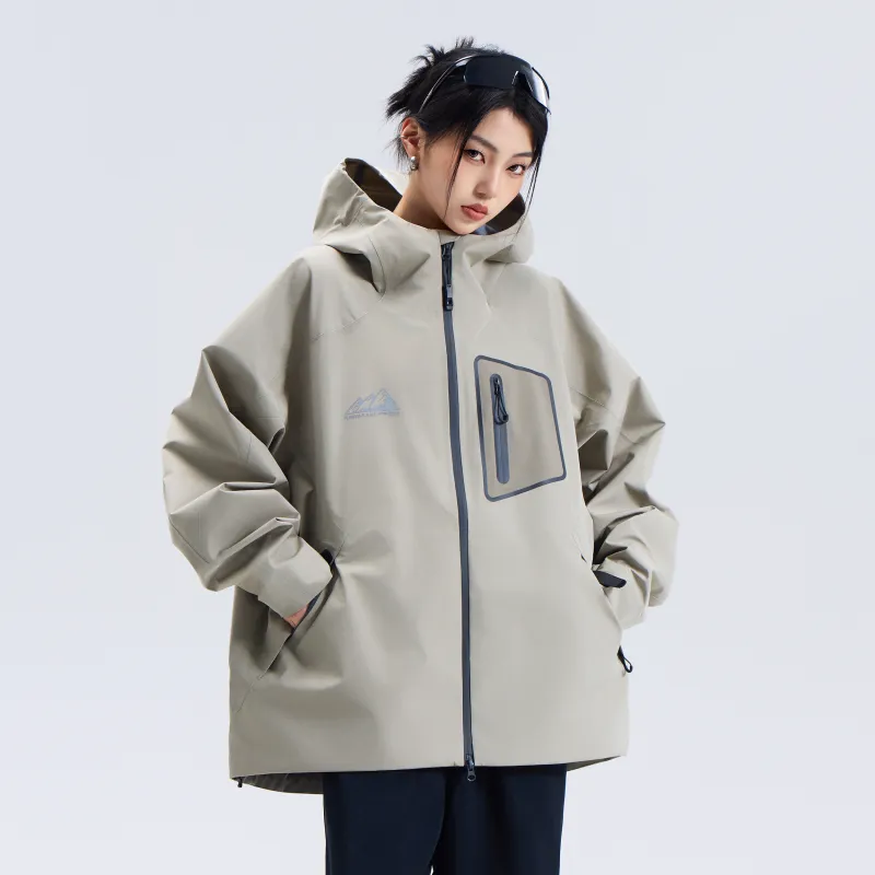 Kawasaki Water Resistant Windproof Breathable Windbreaker Jacket Unisex-11