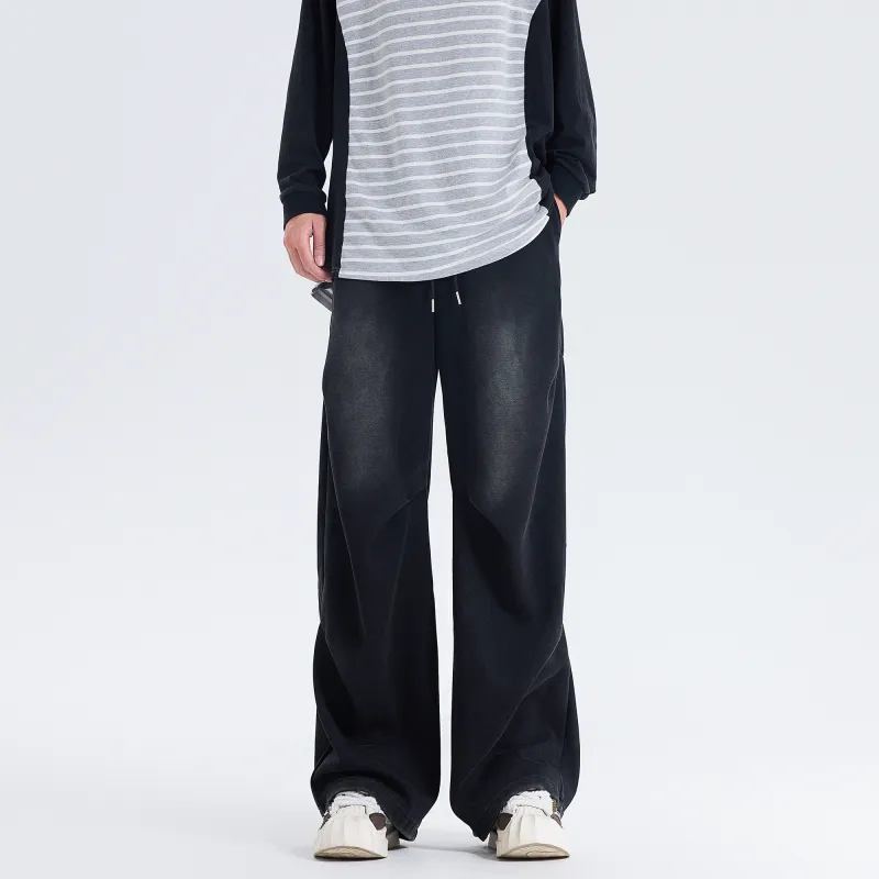 Kawasaki Knitted Sports Pants Unisex Black-3