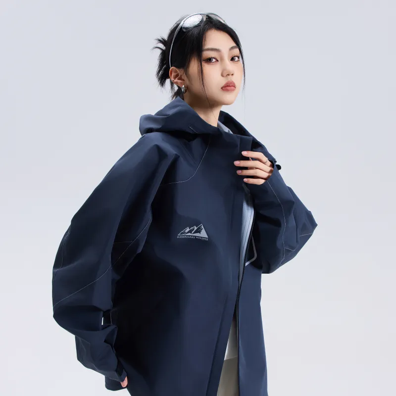 Kawasaki Water Resistant Windproof Breathable Windbreaker Jacket Unisex-3
