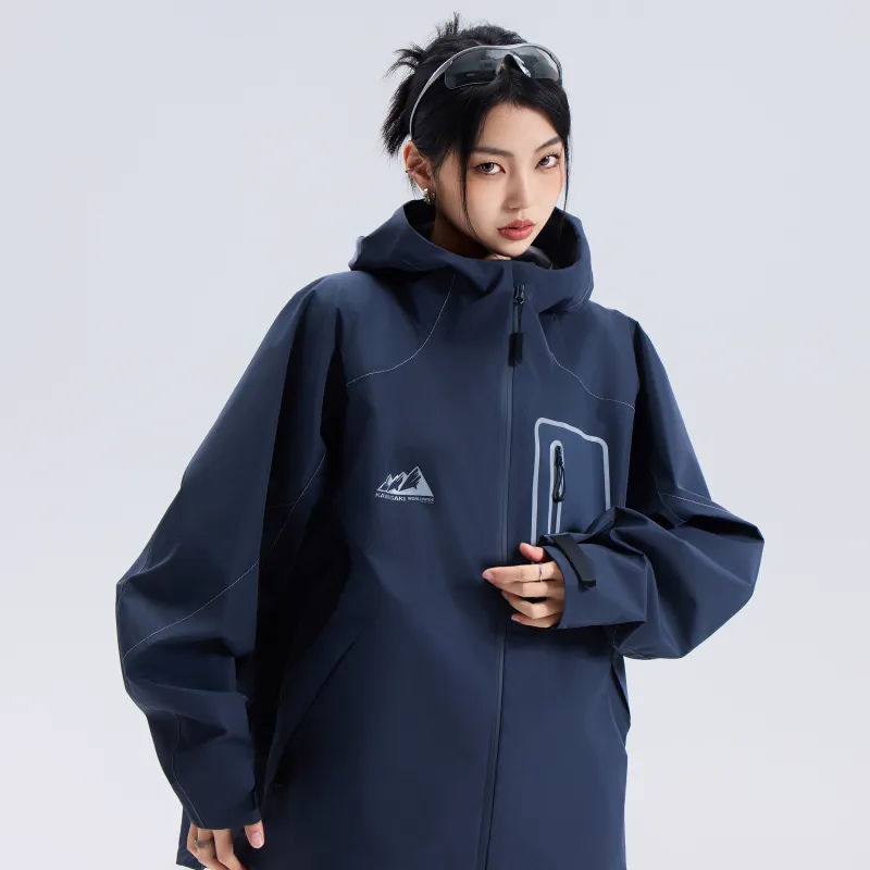 Kawasaki Water Resistant Windproof Breathable Windbreaker Jacket Unisex-4