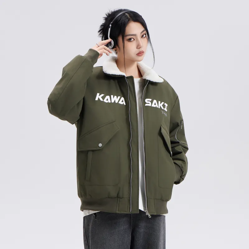 Kawasaki Puffer Jackets Unisex-10