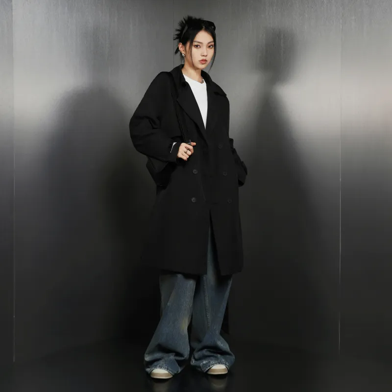 Kawasaki Trench Coats Unisex-2
