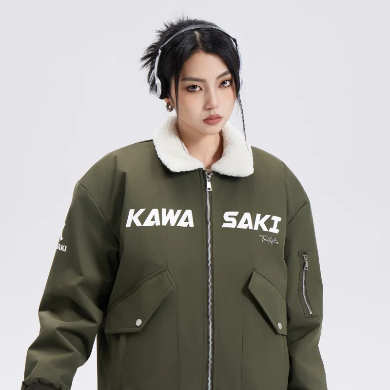 Kawasaki Puffer Jackets Unisex-12