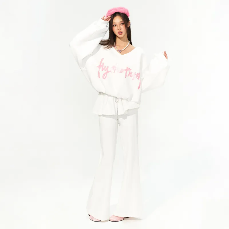 FTT Flythetruth Casual Pants Women's White-3