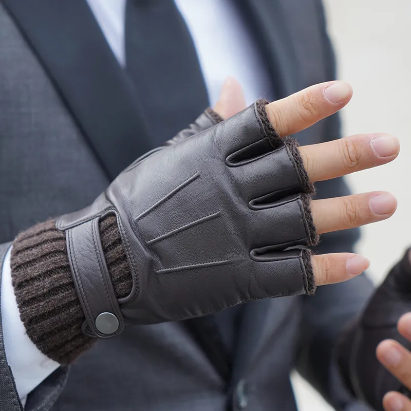 NOOLDERS Sheepskin, Knitted Fabric Wool Gloves Men's-15