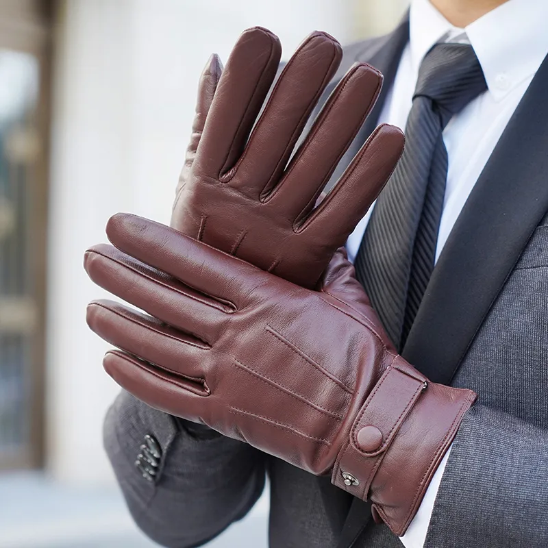NOOLDERS Sheepskin Gloves Men's-19