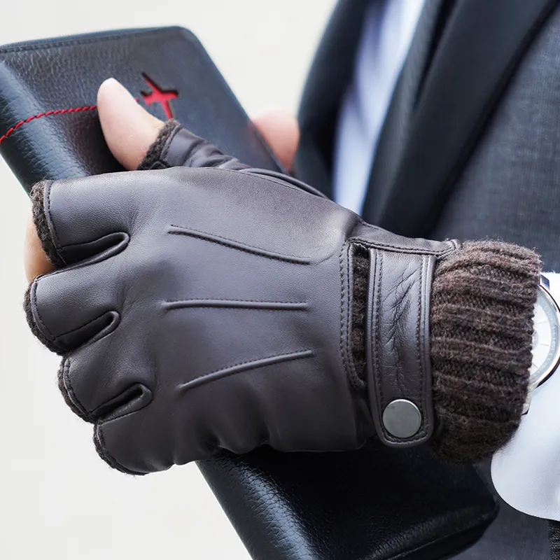 NOOLDERS Sheepskin, Knitted Fabric Wool Gloves Men's-11