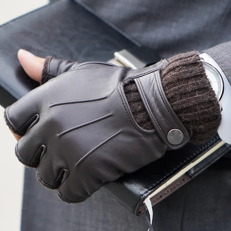 NOOLDERS Sheepskin, Knitted Fabric Wool Gloves Men's-14