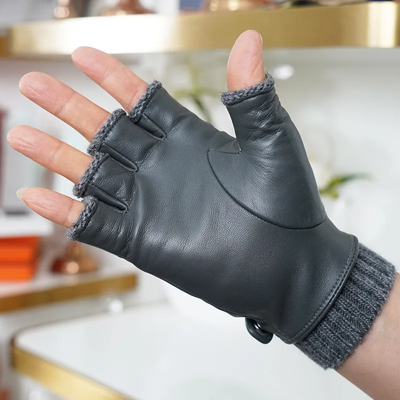 NOOLDERS Sheepskin, Knitted Fabric Wool Gloves Men's-27