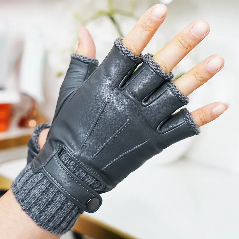 NOOLDERS Sheepskin, Knitted Fabric Wool Gloves Men's-26