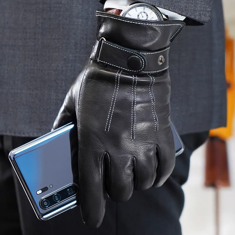 NOOLDERS Sheepskin Gloves Men's-3