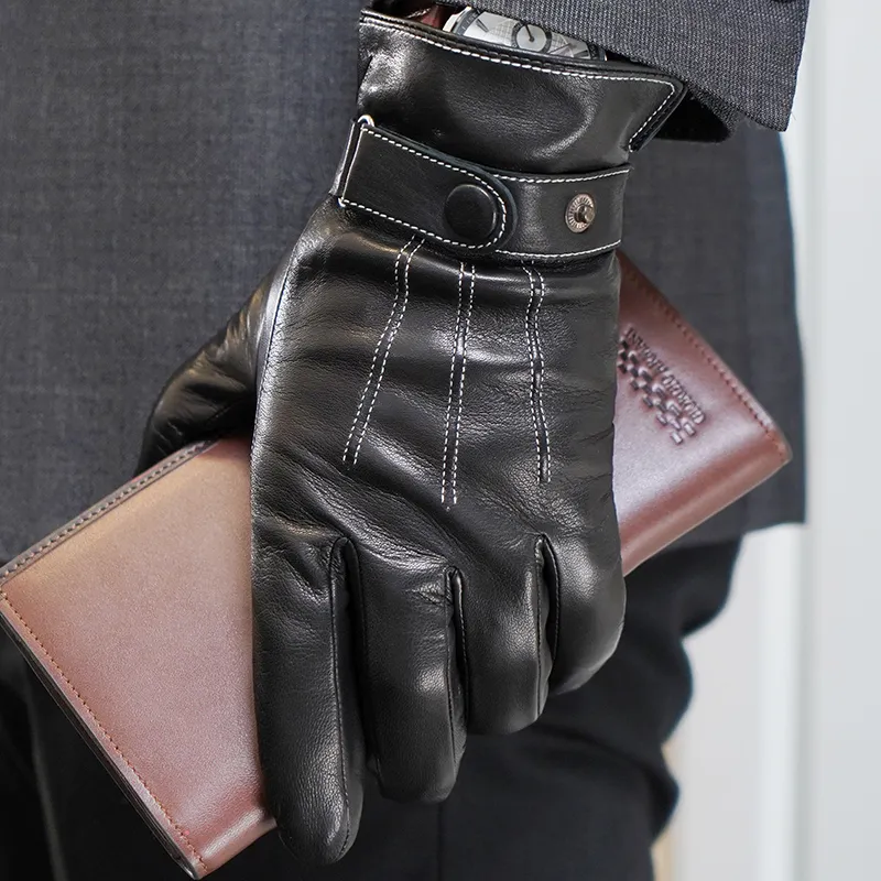 NOOLDERS Sheepskin Gloves Men's-7