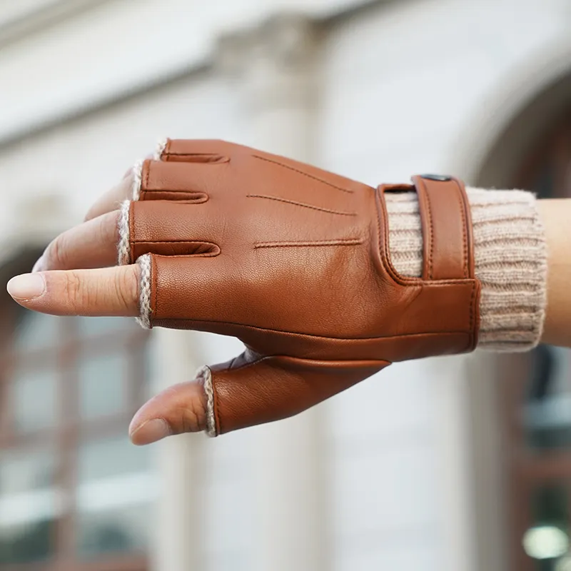 NOOLDERS Sheepskin, Knitted Fabric Wool Gloves Men's-23