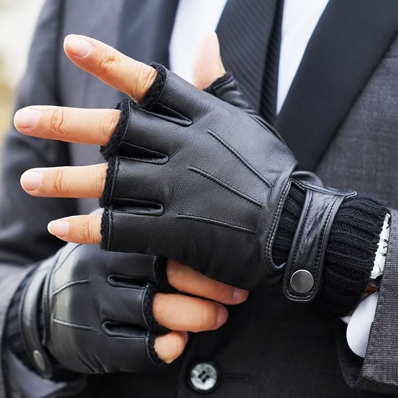 NOOLDERS Sheepskin, Knitted Fabric Wool Gloves Men's-1