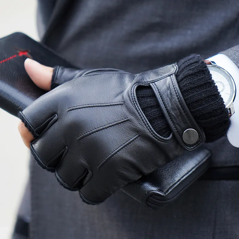 NOOLDERS Sheepskin, Knitted Fabric Wool Gloves Men's-2