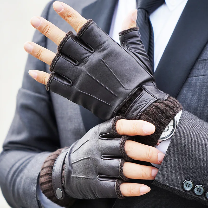 NOOLDERS Sheepskin, Knitted Fabric Wool Gloves Men's-9