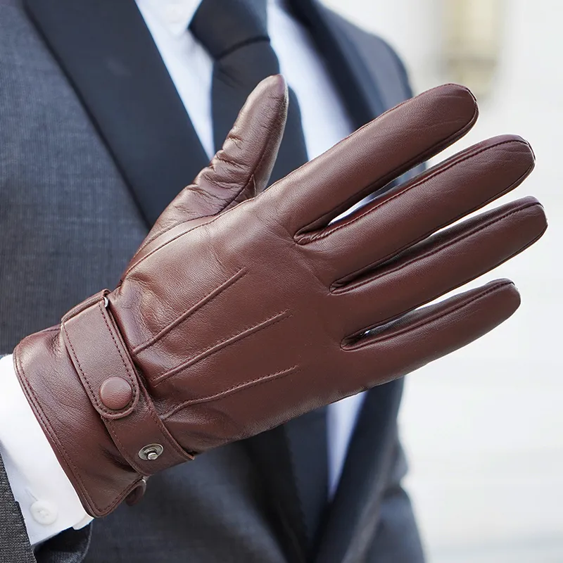NOOLDERS Sheepskin Gloves Men's-17