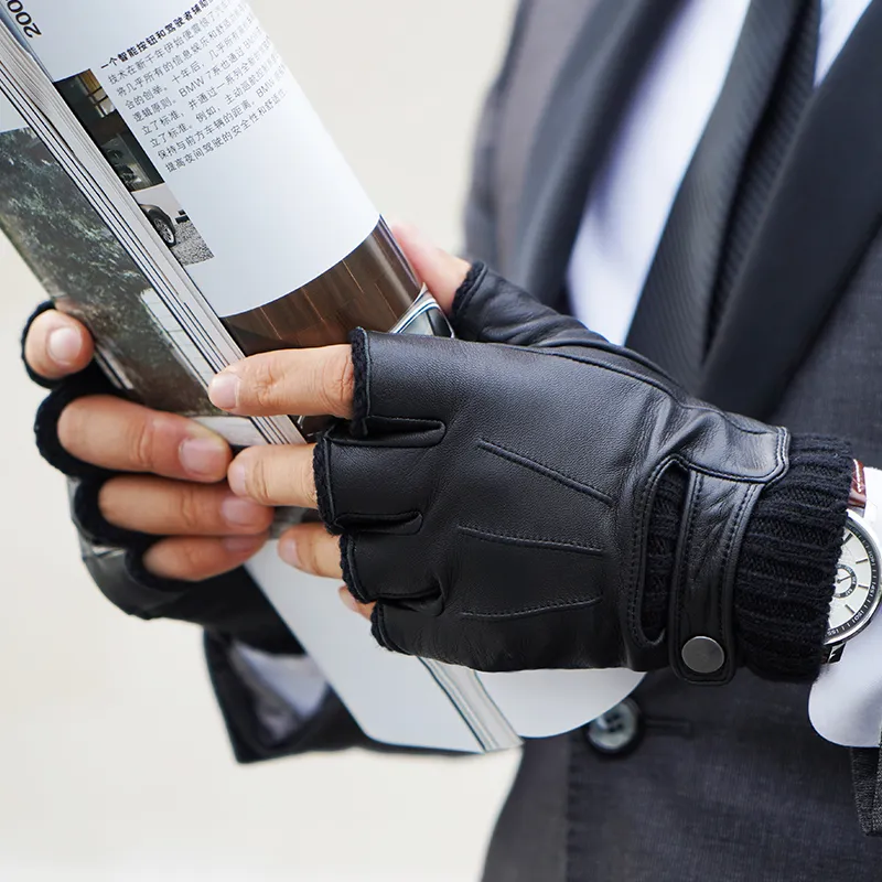NOOLDERS Sheepskin, Knitted Fabric Wool Gloves Men's-7