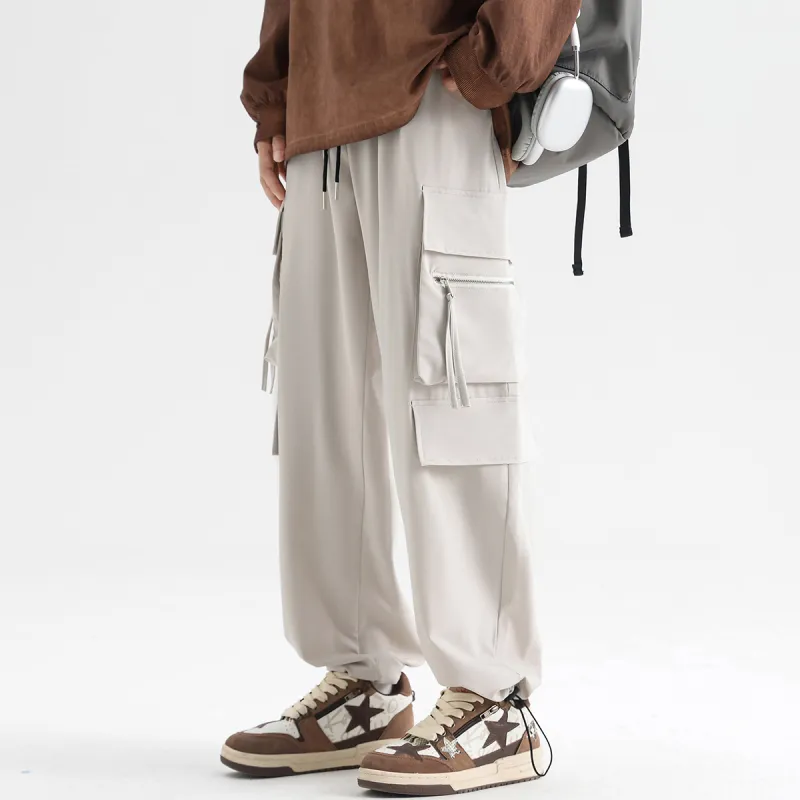 Wenpercy Casual Pants Unisex-13