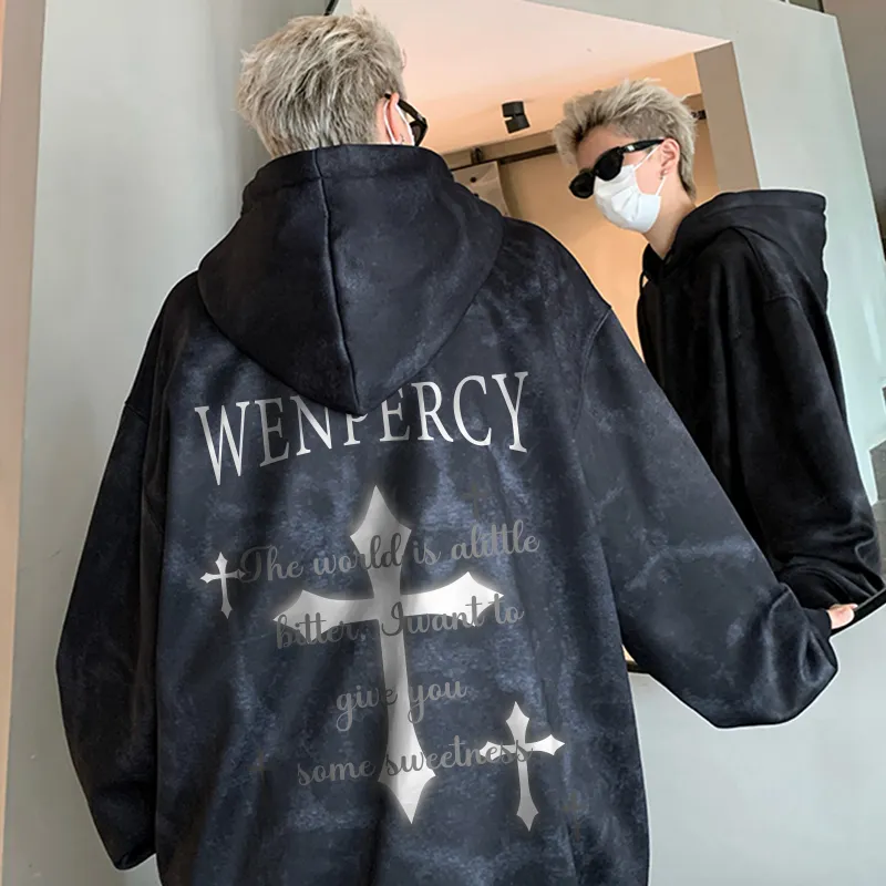Wenpercy Sweatshirts Unisex-2