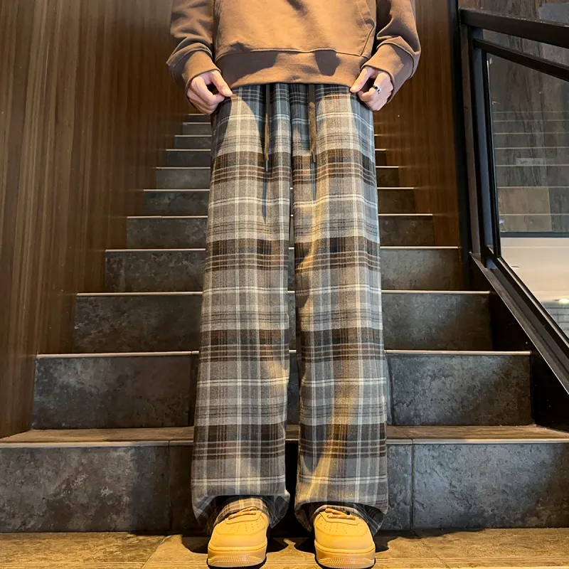 Wenpercy Casual Pants Unisex-11