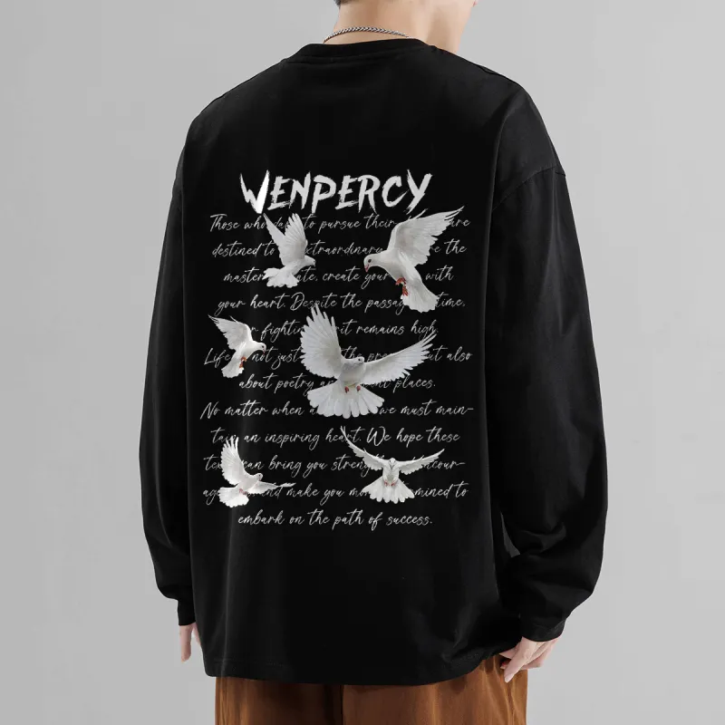 Wenpercy T-Shirts Unisex-3
