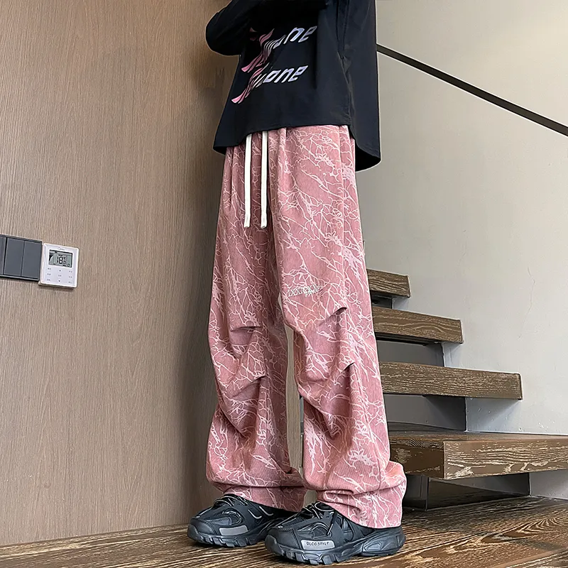 Wenpercy Casual Pants Unisex-4