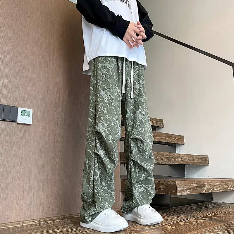 Wenpercy Casual Pants Unisex-7