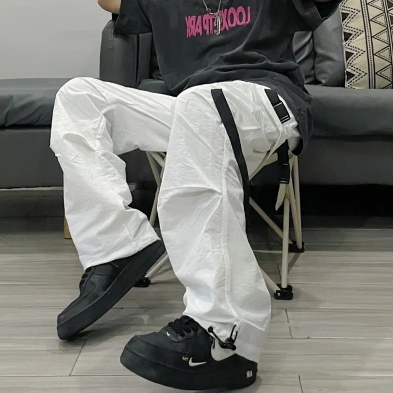 Wenpercy Casual Pants Unisex-11
