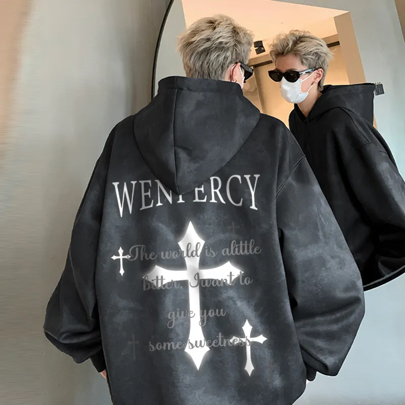 Wenpercy Sweatshirts Unisex-12