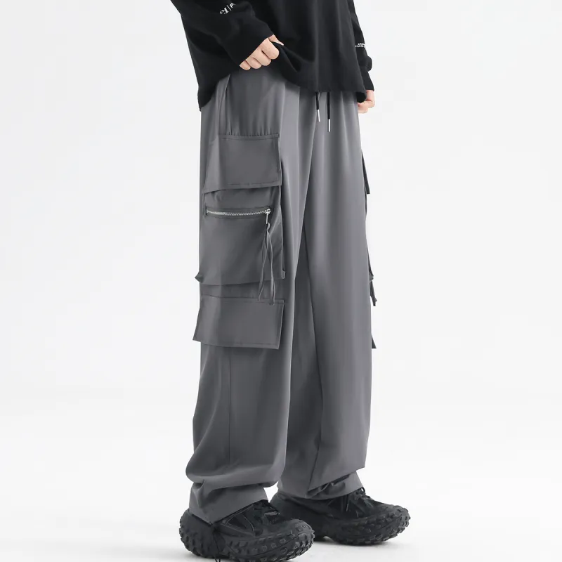 Wenpercy Casual Pants Unisex-18