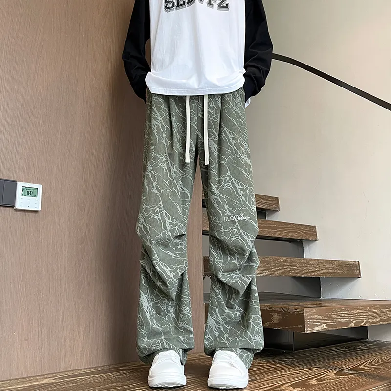 Wenpercy Casual Pants Unisex-8