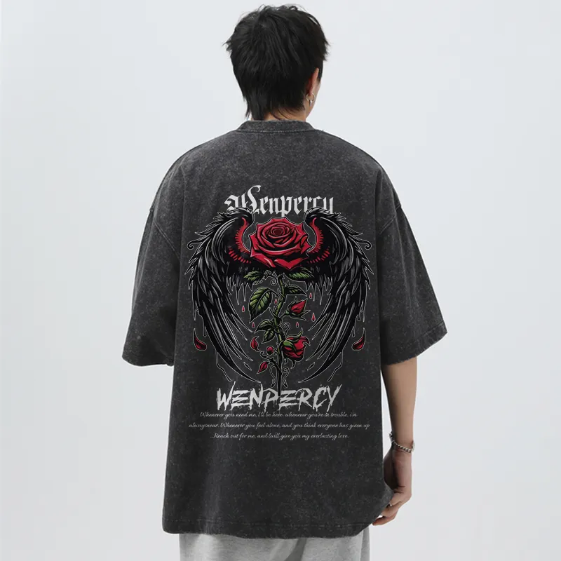 Wenpercy T-Shirts Unisex-3