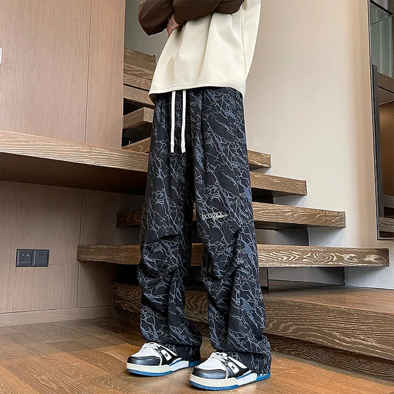 Wenpercy Casual Pants Unisex-2