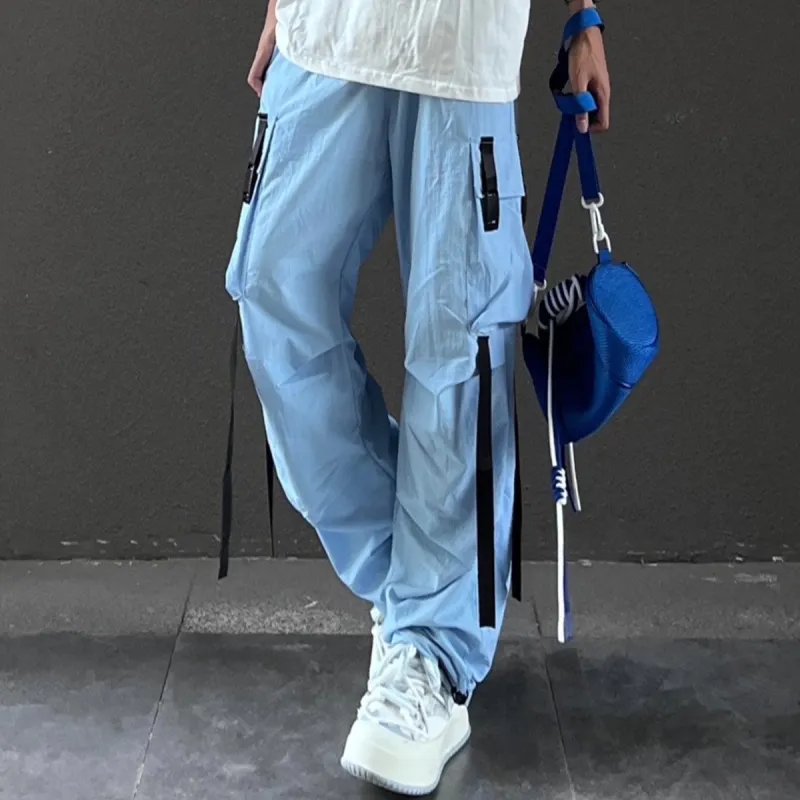 Wenpercy Casual Pants Unisex-23