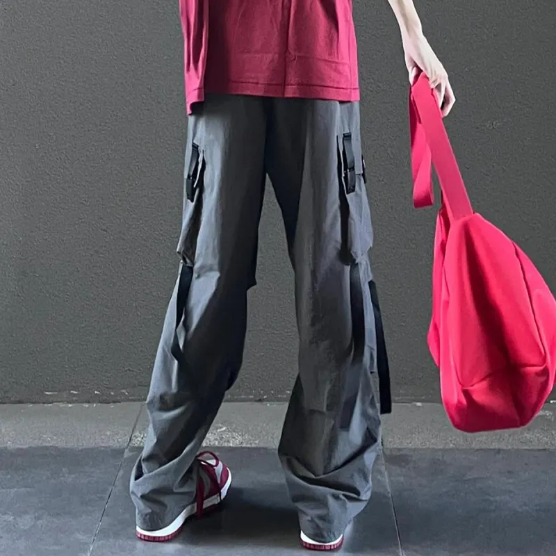 Wenpercy Casual Pants Unisex-15