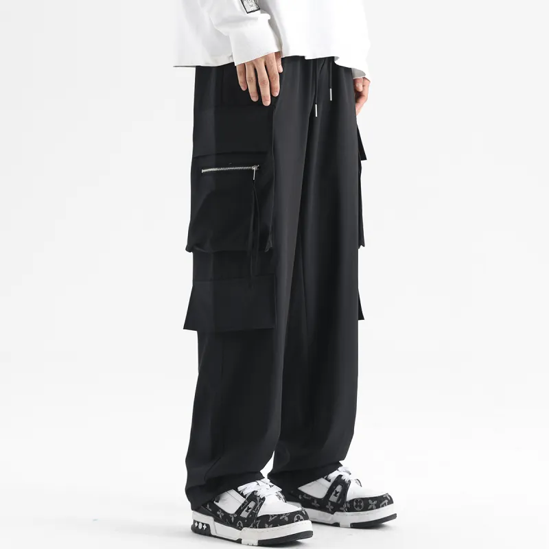 Wenpercy Casual Pants Unisex-9