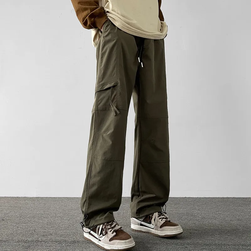 Wenpercy Casual Pants Unisex-5