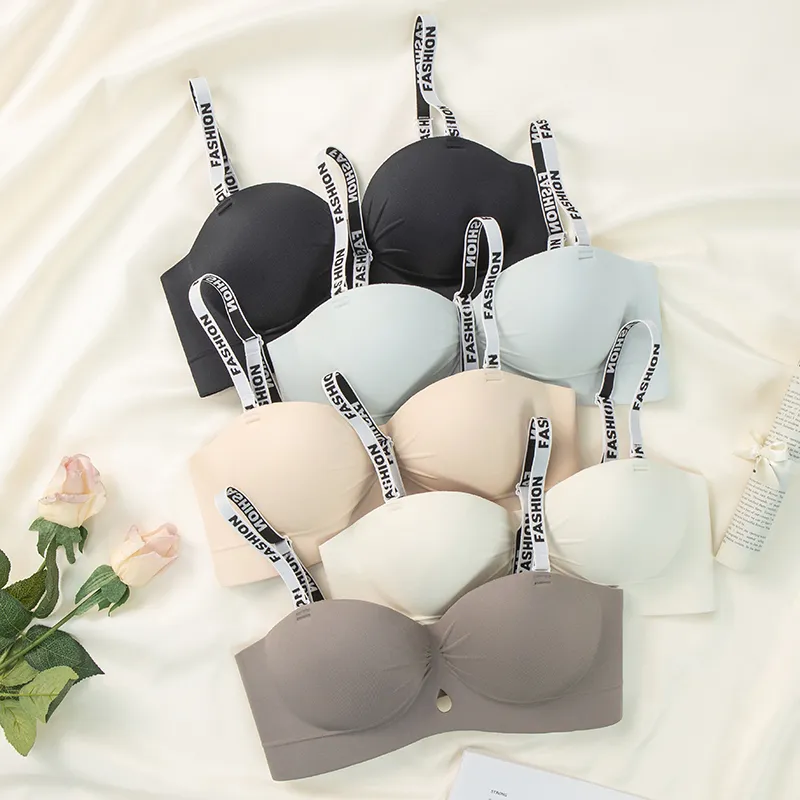 Lan Miao Women's Strapless Bras-3