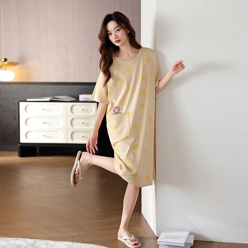 Lan Miao Women's Nightgowns-9